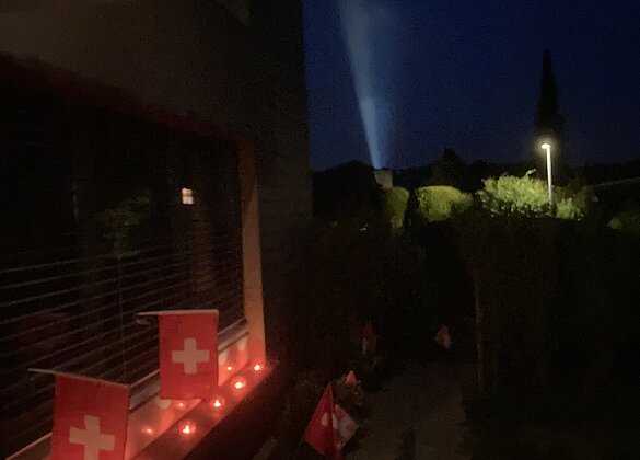 So schön kann der 1.Aug.auch ohne Feuerwerk sein
