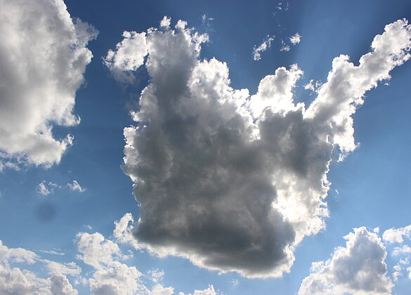 Ein spezielles Wolkenbild