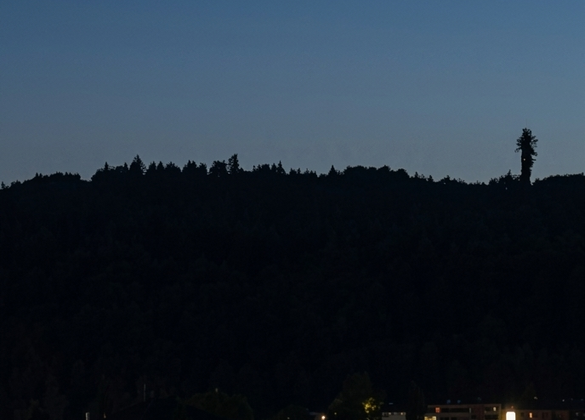 Abendstimmung über Willisau