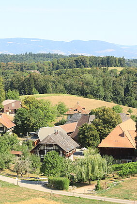 Beim Weiler Brechershäusern befindet sich die "Glungge"