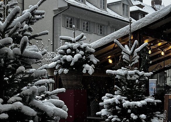 Der Winter hält Einzug im Städtli Willisau