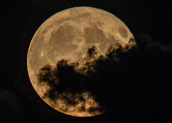 Vollmond über Willisau