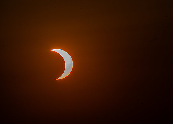 Partielle Sonnenfinsternis