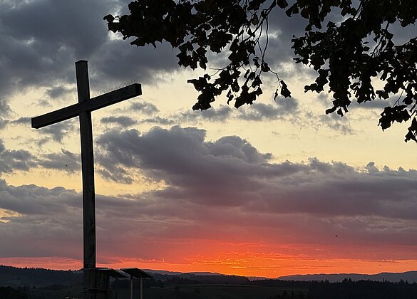 Abendrot in Ufhusen