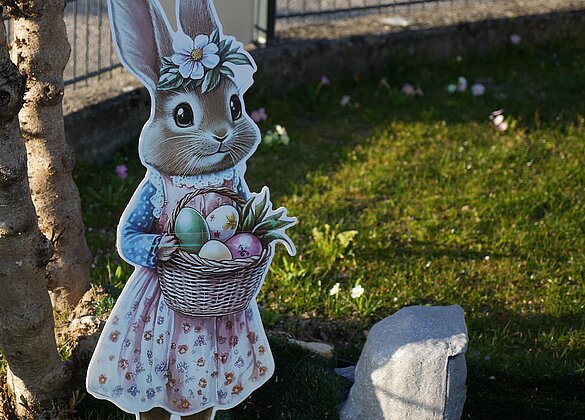 Der Osterhase ist in den Startlöchern