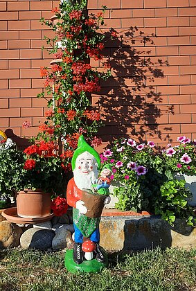 Wenn die Sonne lacht, blüht die Blumenbracht