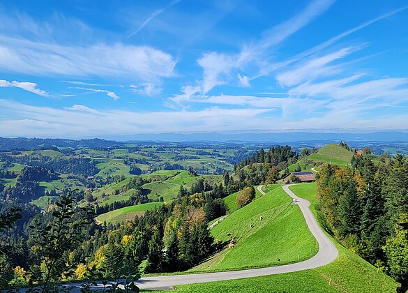 Unterwegs vom Menzberg nach Hergiswil am Napf