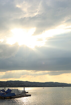 Abendstimmung am See