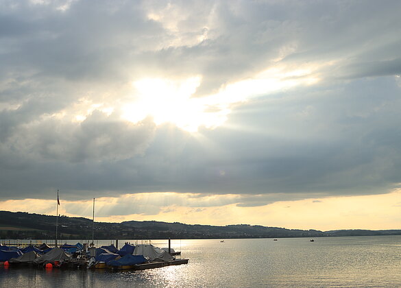 Abendstimmung am See