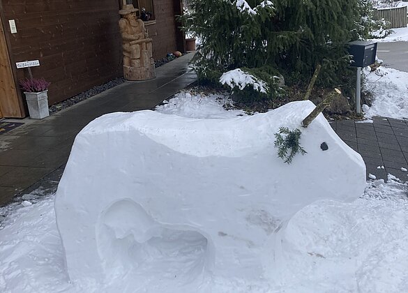 Schneekuh