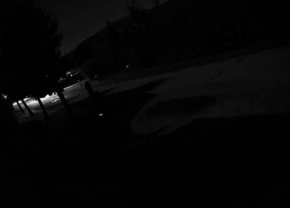 Der, nicht mehr, Supermond immer noch so hell wie die Sonne.