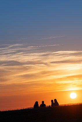 Sonnenuntergang auf der Ahornalp