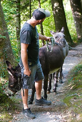 Ueberraschende Begegnung auf dem Sonntagsspaziergang