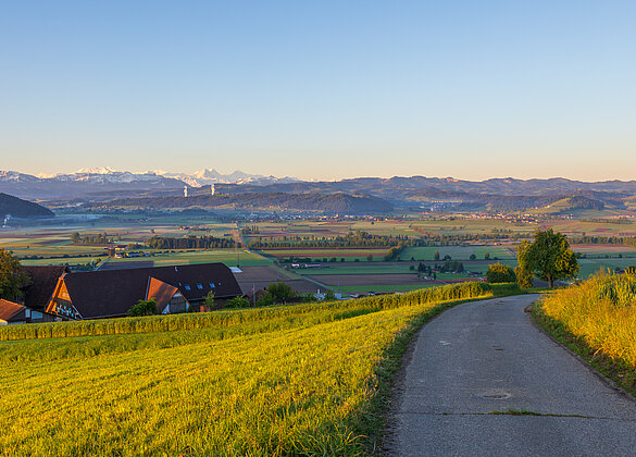 Phantastischer Ausblick vom Wauwilerberg