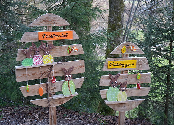 Auf dem Osterweg in Zell