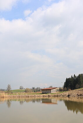 Frühlingsidylle im Ostergau