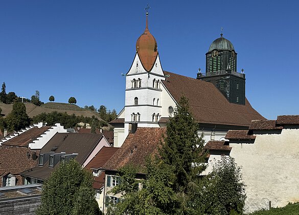 Majestätisch die Peter&Paul Kirche in Willisau