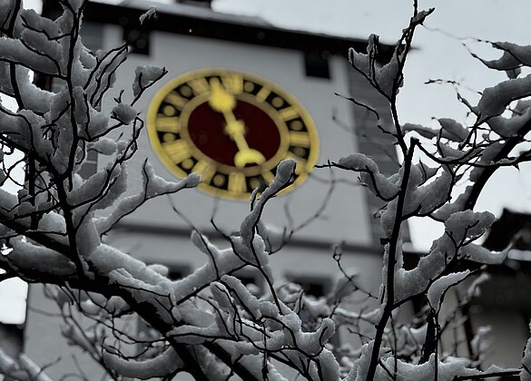 Der Winter hält Einzug im Städtli Willisau