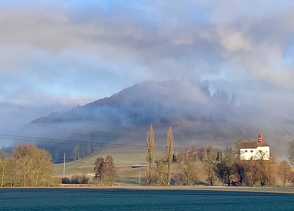 Mystische Morgenstimmung um Alberswil