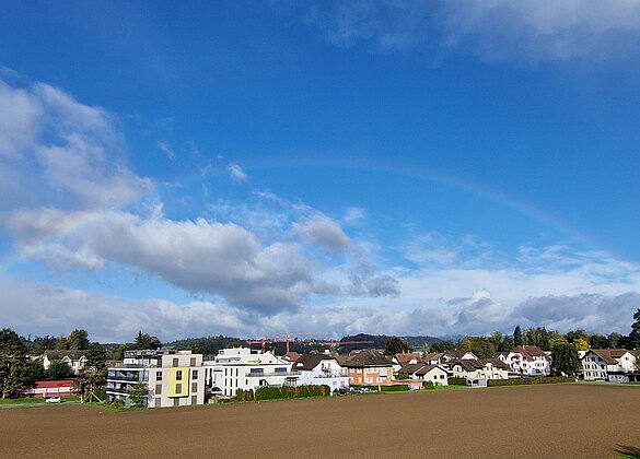 Regenbogen über Reiden