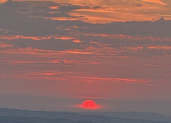 Sonnenaufgang Menzberg