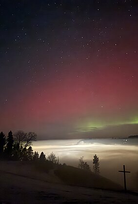 Polarlichter in der Stocki Zell LU