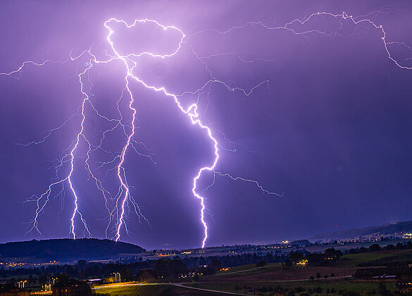 Die Gewitter waren diesen Sommer rar!
