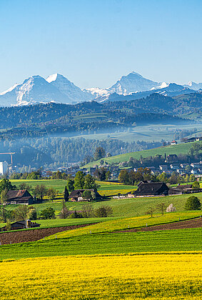 Weitblick in die Berneralpen!