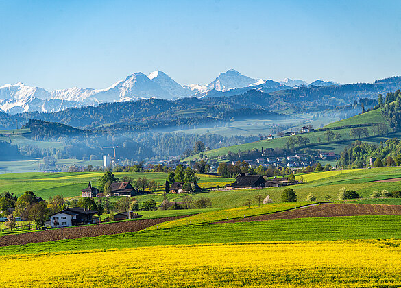 Weitblick in die Berneralpen!