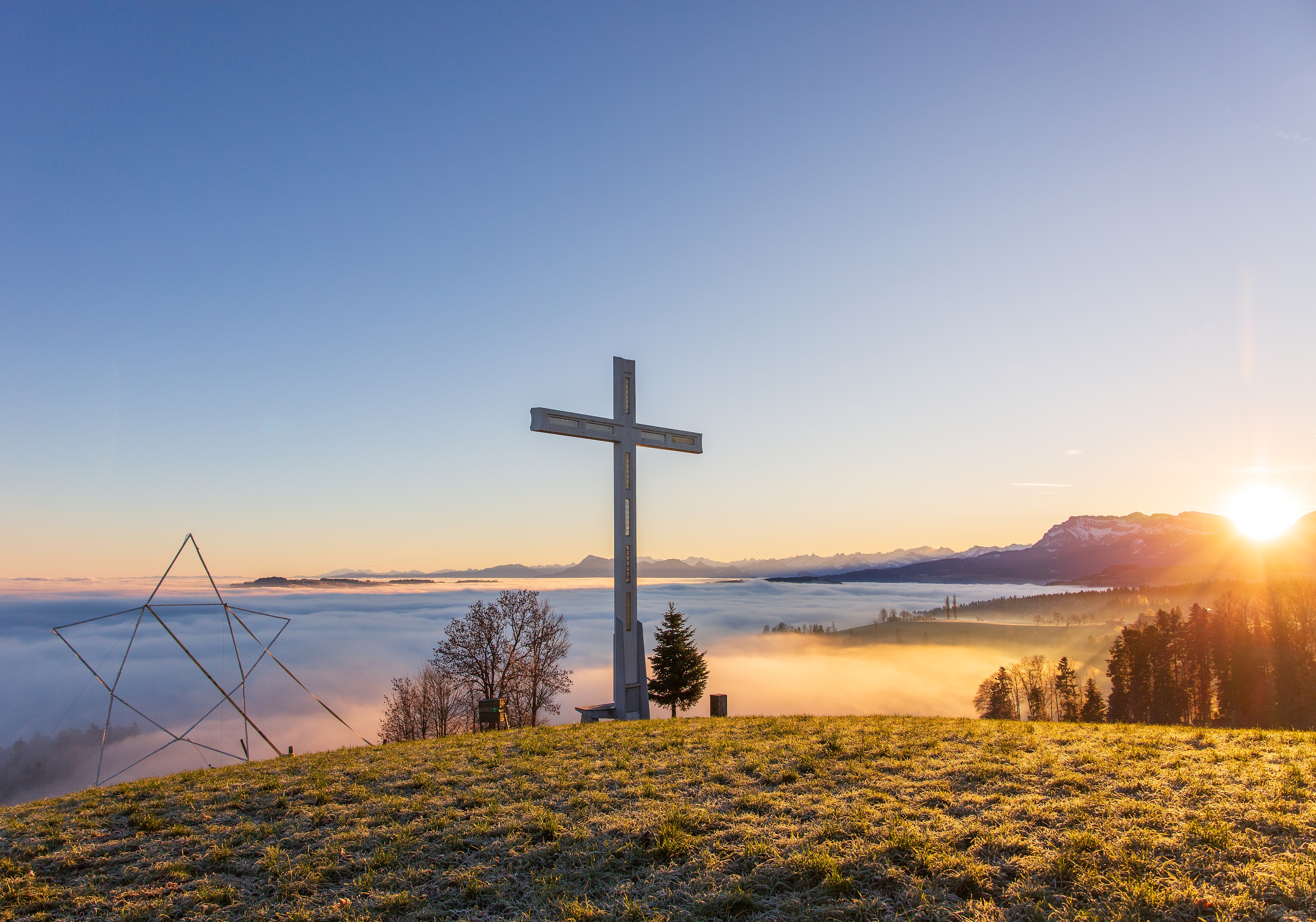 Das Strickkreuz ....