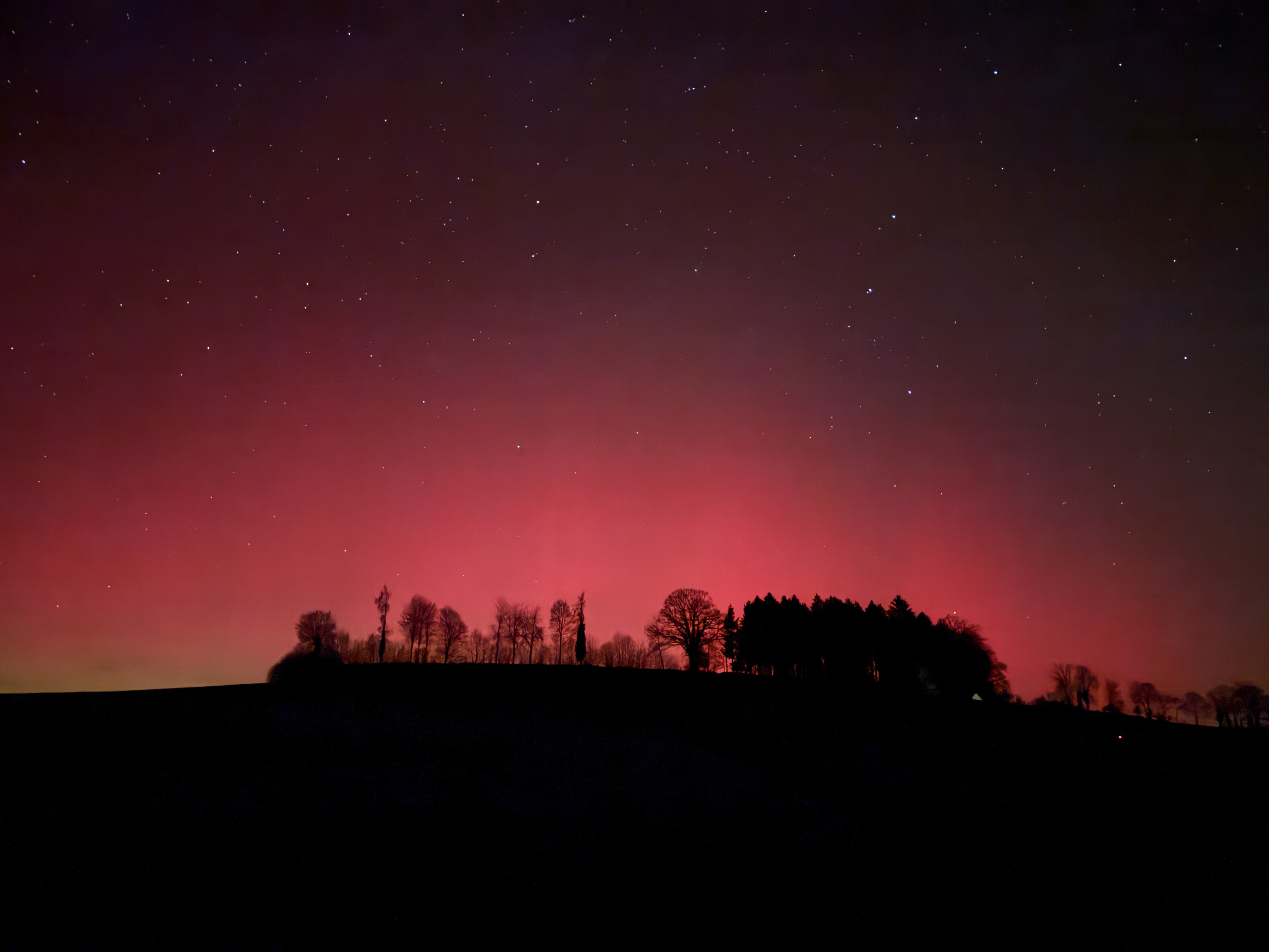 Polarlichter in Altbüron