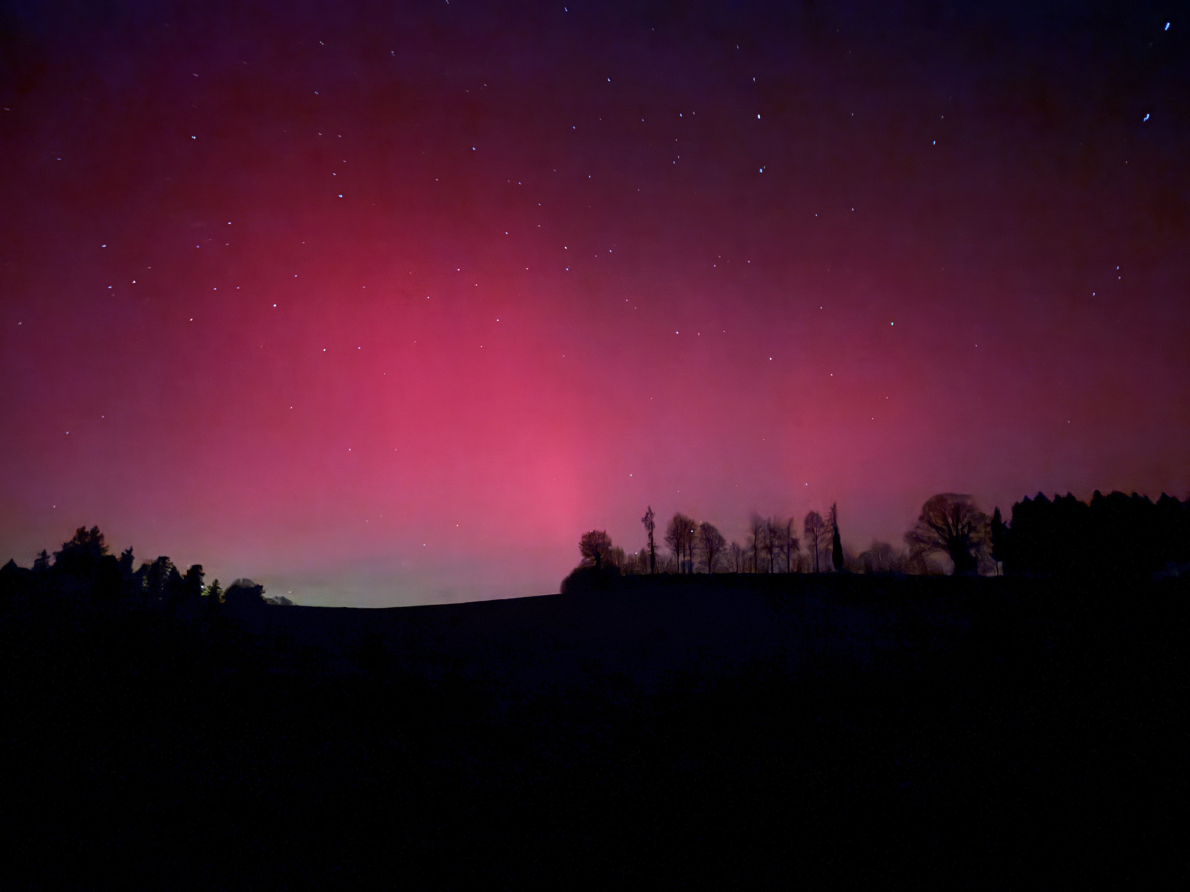 Polarlichter in Altbüron